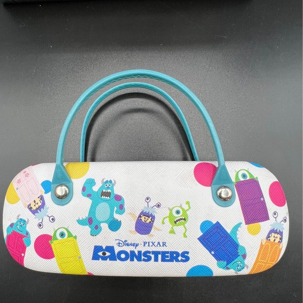 Monsters Inc. Pixar Disney Clamshell Hard Glasses Case with Handle - Kids